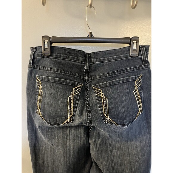 NYDJ Womens Blue Jeans with Detailed back pockets Size 10 Tall - Picture 7 of 8